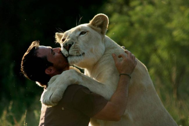5 удивительных историй дружбы человека и диких животных (6 фото) - «Планета Земля»