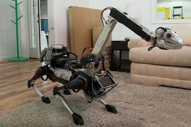 Boston Dynamics представила обновлённую версию робота SpotMini (2 видео) - «Новые технологии»