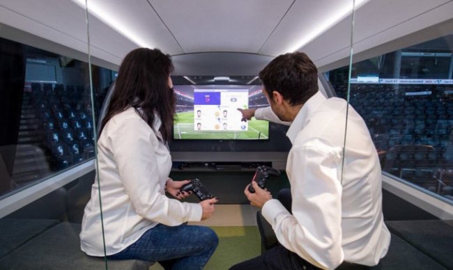 Немецкий «поезд будущего» с тренажёрным залом и игровыми консолями (4 фото) - «Новые технологии»