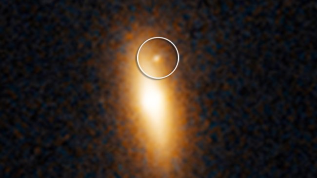 Астрономы нашли гигантскую «блуждающую» черную дыру (2 фото) - «Тайны Космоса»