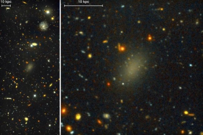 Найдена галактика, состоящая на 99,99 процента из темной материи - «Тайны Космоса»