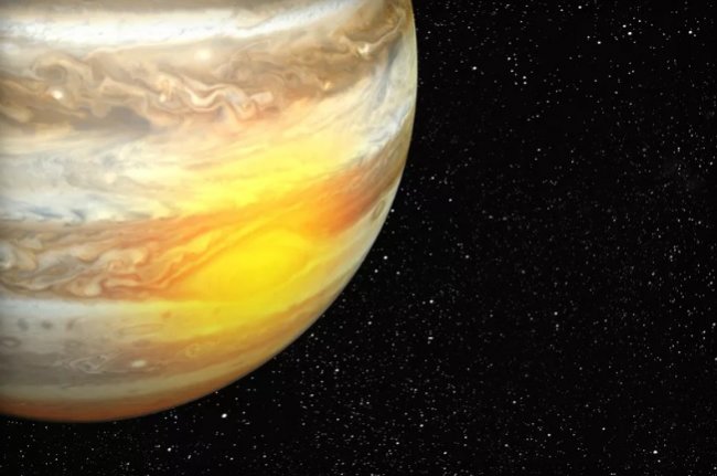 Ученые: атмосфера над Великим красным пятном Юпитера существенно горячее (2 фото) - «Тайны Космоса»