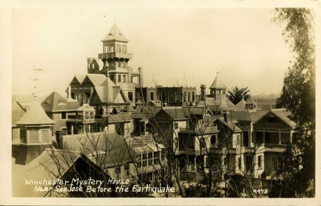 Дом с привидениями семьи Винчестер (15 фото) - «Призраки»