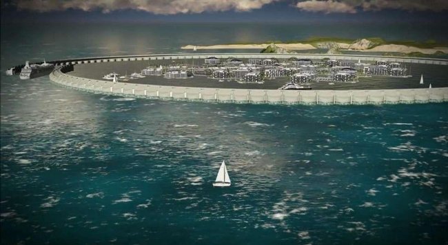 Первый плавучий город в мире планируют построить в Тихом океане в течение двух лет (8 фото) - «Новые технологии»