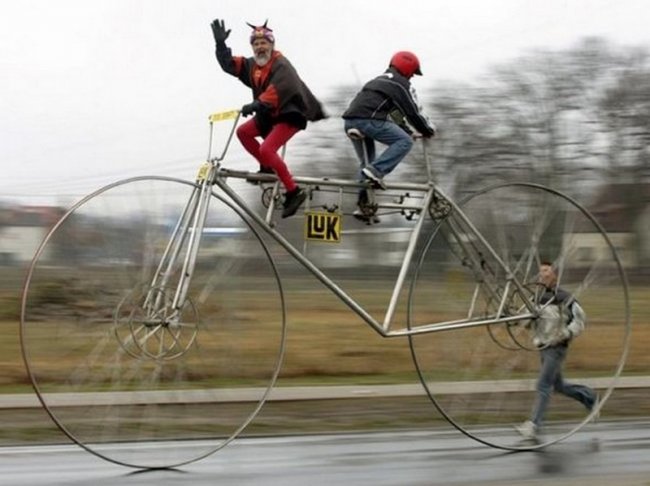 Люди,которые заново изобрели велосипед (10 фото) - «Новые технологии»