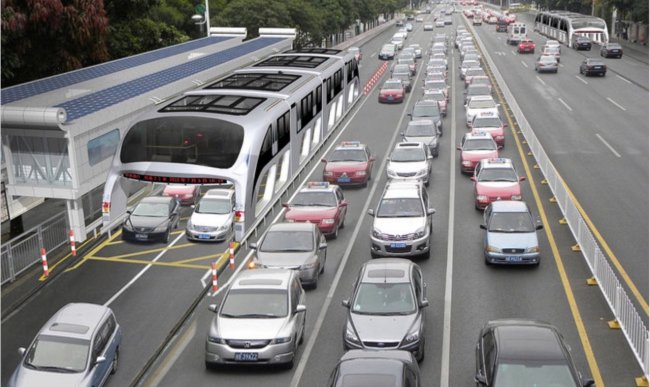 Китайская компания представила концепт автобуса-портала (2 фото + видео) - «Новые технологии»