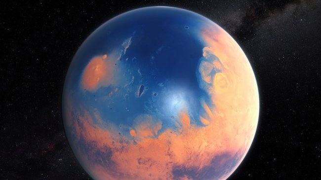 На поверхности Марса обнаружены следы древних мегацунами (5 фото + видео) - «Тайны Космоса»