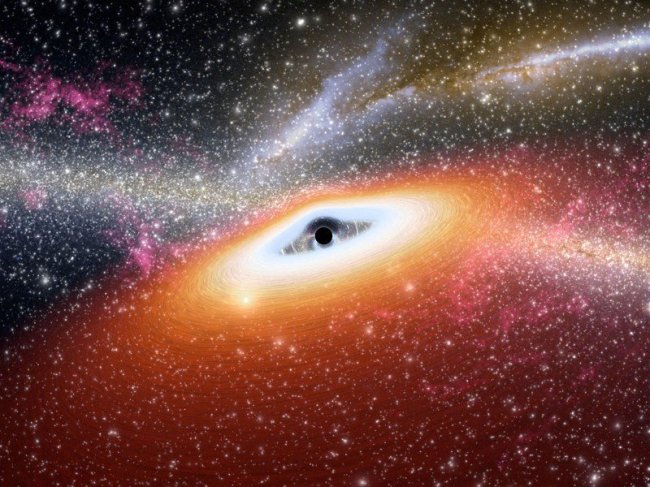 Как темная материя взаимодействует с черными дырами? (8 фото) - «Тайны Космоса»