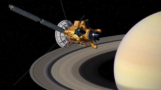 Космический аппарат «Кассини» заглянул в самое сердце полярного урагана Сатурна (6 фото) - «Тайны Космоса»