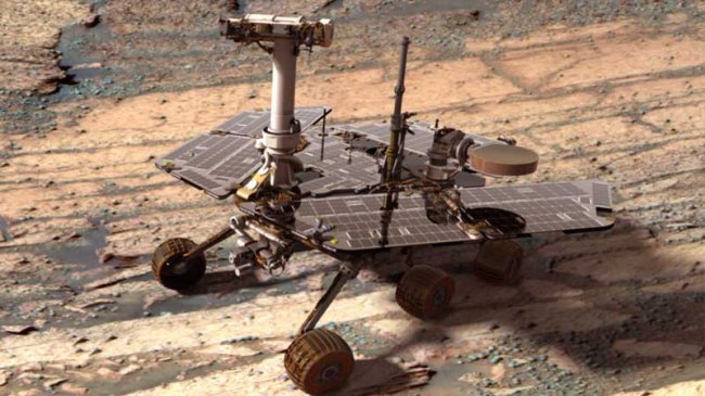 Марсоход «Оппортьюнити» застрял в марсианском грунте при подъеме на холм (2 фото + видео) - «Тайны Космоса»