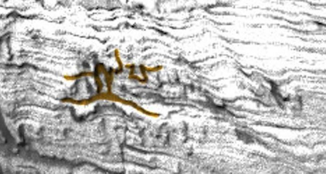 На марсианской скале обнаружился рисунок (3 фото) - «Тайны Космоса»