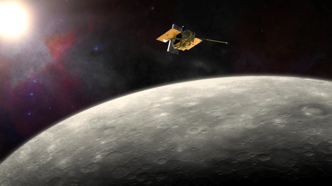 Почему Меркурий такой темный? (2 фото) - «Тайны Космоса»