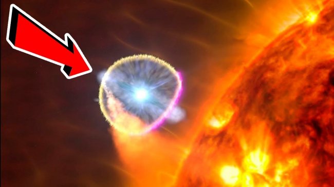 Другой огромный НЛО возле Солнца! Солнечные детеныши - МЫ часть вселенной! - YouTube - «Видео новости»