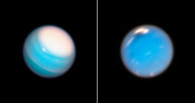 Телескоп «Хаббл» показал удивительные погодные явления Урана и Нептуна - «Тайны Космоса»
