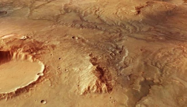 Новые спутниковые снимки древних марсианских рек (3 фото) - «Тайны Космоса»