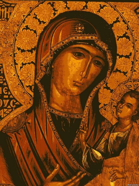 Иверская икона Божьей матери - «Религия»