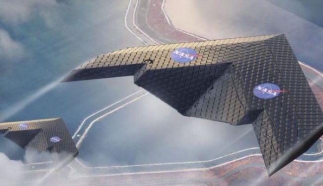 NASA разработала крылья для самолетов нового поколения (3 фото) - «Новые технологии»