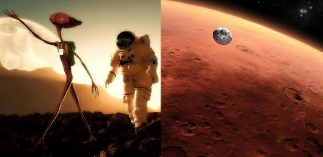 Инопланетяне заставляют людей лететь на Марс - «Инопланетяне»