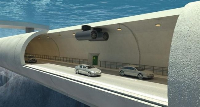 Норвегия стоит невероятную автомагистраль-трубопровод, которая пройдет под водой (3 фото + видео) - «Новые технологии»