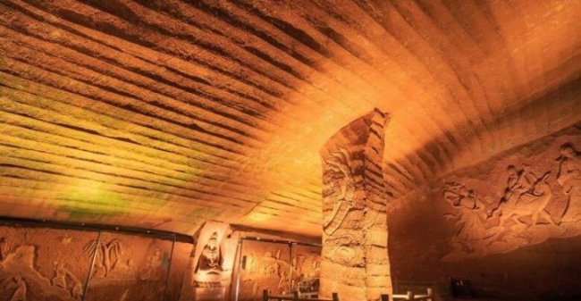 Загадка древних пещер Лунъю с высокотехнологичной обработкой стен (4 фото) - «Загадочные Сооружения»