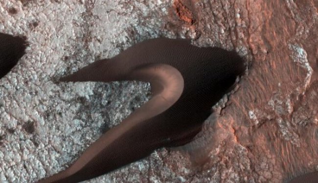 Еще одно отличие Марса от Земли — образование песчаных холмов происходит с разной скоростью - «Тайны Космоса»