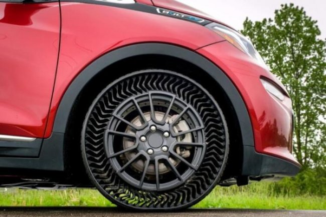 Больше никаких проколов: Michelin и GM обещают выпустить безвоздушные шины к 2024 году (5 фото + видео) - «Новые технологии»