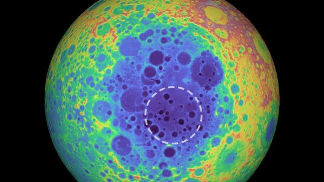 В недрах Луны скрывается загадочный металлический объект огромных размеров - «Луна»