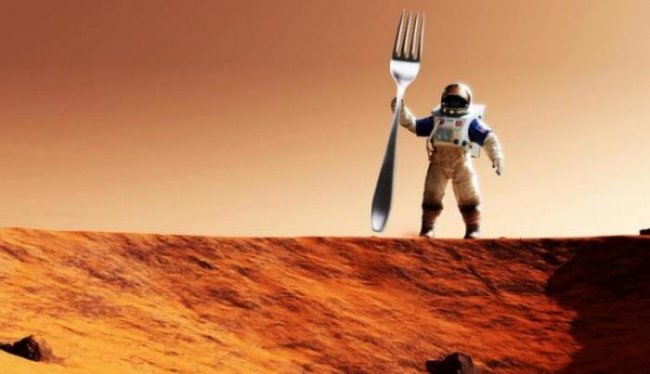 Что нужно пить и есть, чтобы выжить на Марсе? (2 фото) - «Тайны Космоса»