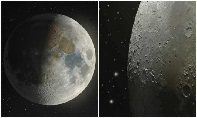 Невероятно детальный снимок Луны, составленный из 100 тысяч фотографий (6 фото) - «Луна»