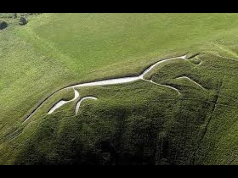 Меловая фигура длиной 110 м найдена в Англии.Уффингтонская лошадь.Кто оставил на Земле геоглифы - YouTube - «Видео новости»