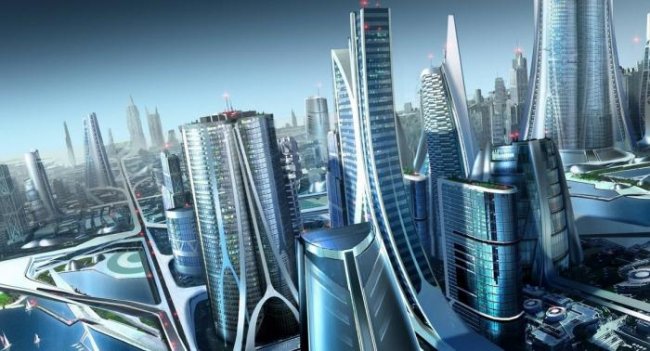 Искусственные облака и роботы — в пустыне построят грандиозный город будущего (3 фото + видео) - «Новые технологии»