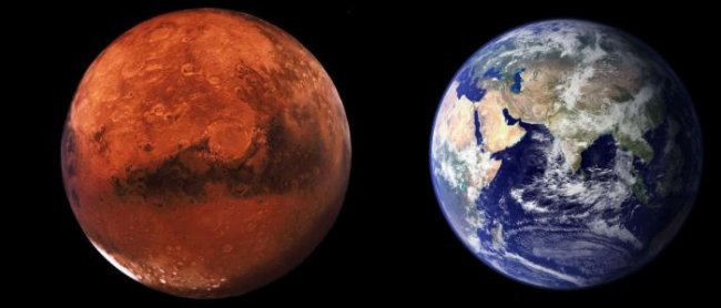 Почему Марс мертв, а Земля живая (3 фото) - «Тайны Космоса»