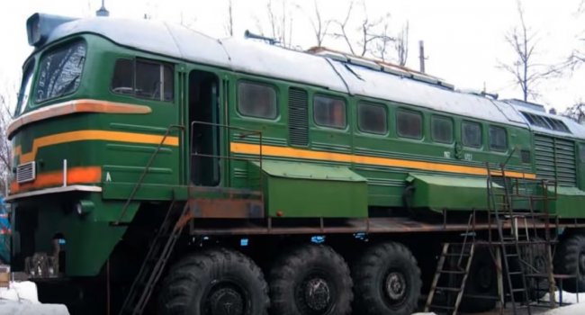 Зачем в СССР создали поезд на колесах? Тепловоз «Машка» Экспериментальный - «Паранормальное»