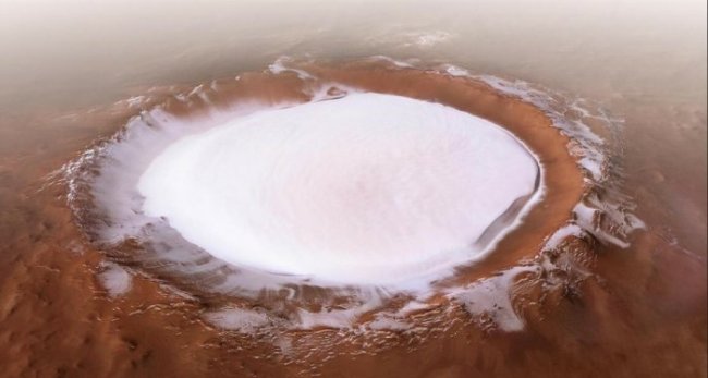 Марс — как на Красной планете обнаружили огромные запасы воды (3 фото + видео) - «Тайны Космоса»