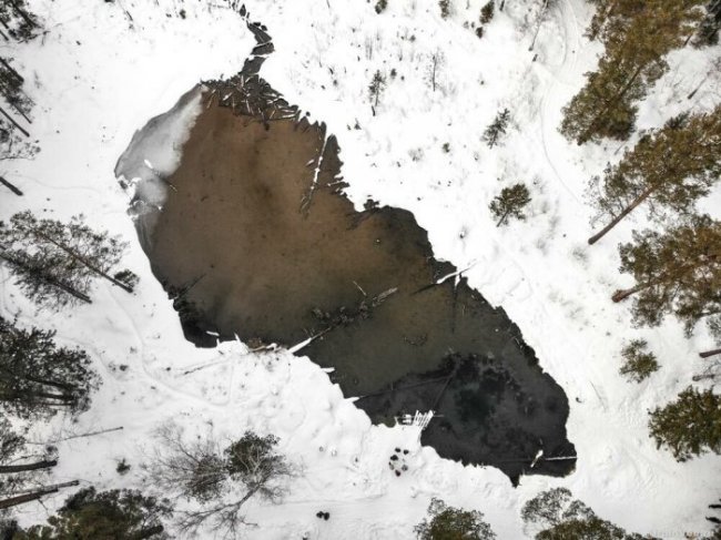 Уральский феномен — почему озеро «Теплое» не замерзает в суровые русские морозы (3 фото + видео) - «Аномальные зоны»