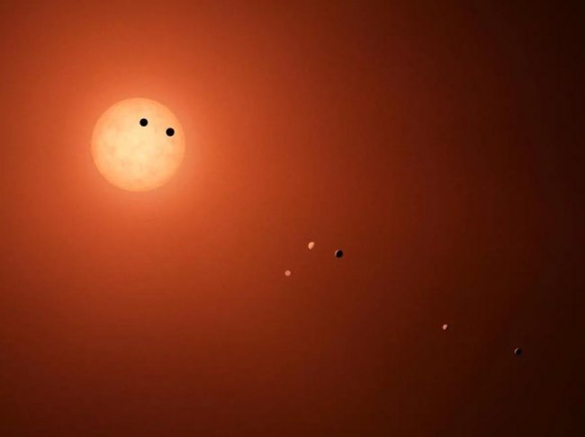 Звездные вспышки нагревают недра планет системы TRAPPIST-1 - «Процесс познания»